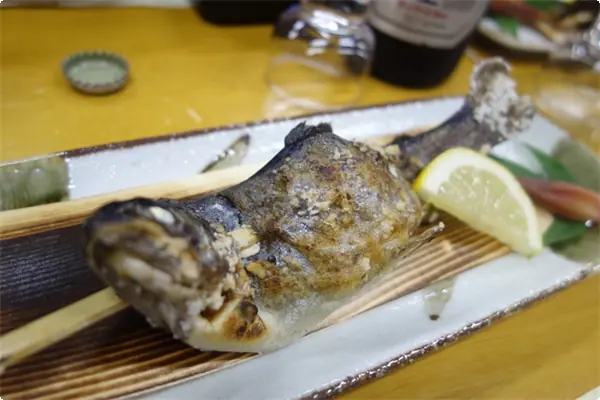 岩魚の塩焼き