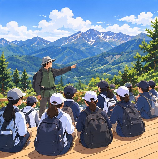 学校行事・修学旅行 — 自然の中で過ごす時間が一生の思い出に