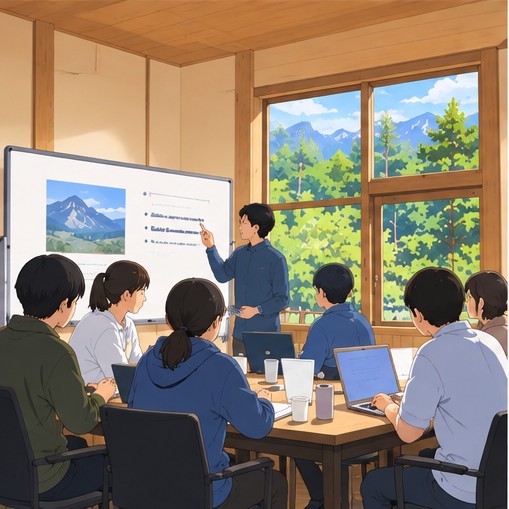 会議・研究・ゼミ合宿 — 落ち着いた環境で語り合い、考える時間